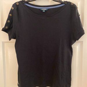 Black Ralph Lauren top